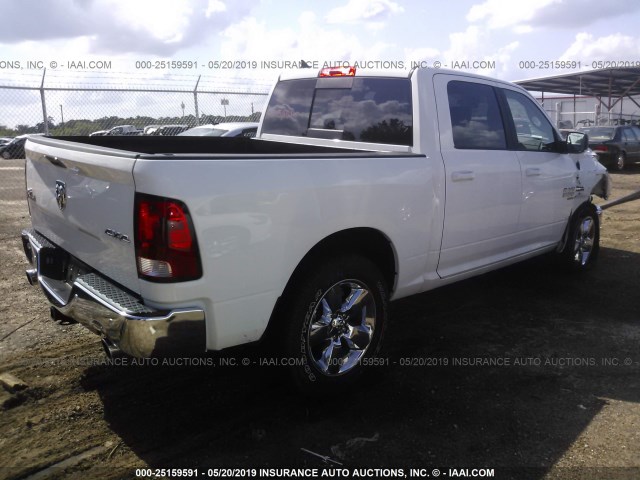 1C6RR7LT3KS589605 - 2019 RAM 1500 CLASSIC  WHITE photo 4