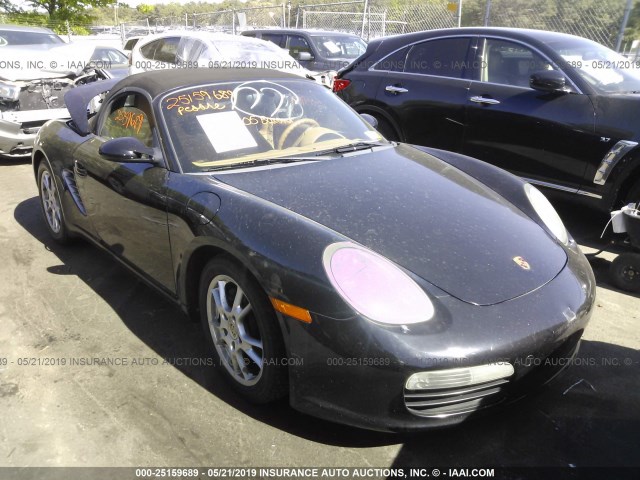 WP0CA29865U712351 - 2005 PORSCHE BOXSTER BLACK photo 1