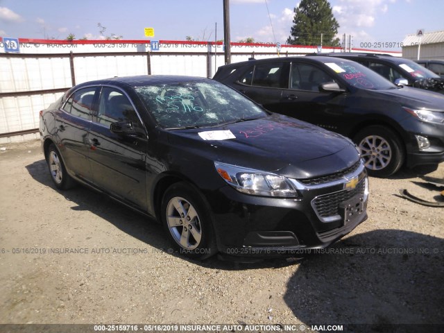 1G11B5SL5EF165557 - 2014 CHEVROLET MALIBU LS BLACK photo 1