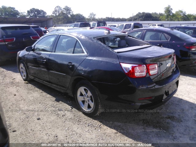 1G11B5SL5EF165557 - 2014 CHEVROLET MALIBU LS BLACK photo 3