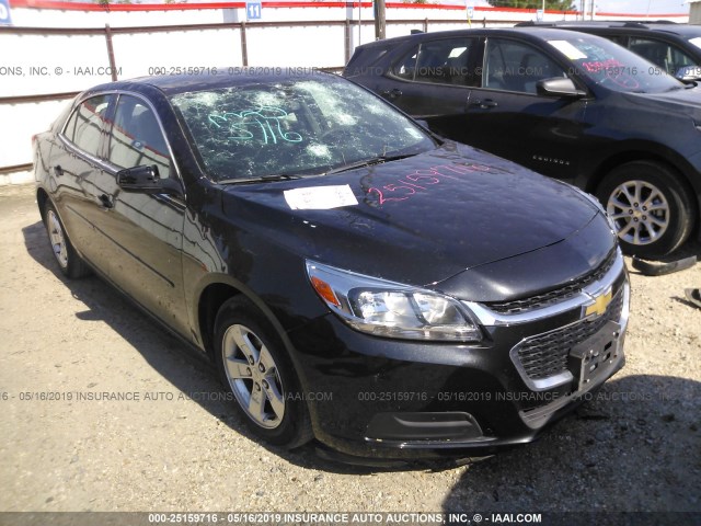 1G11B5SL5EF165557 - 2014 CHEVROLET MALIBU LS BLACK photo 6