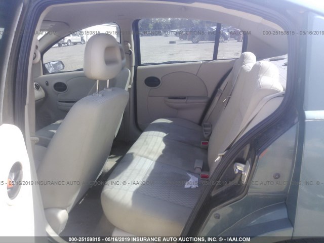 1G8AJ58F46Z165474 - 2006 SATURN ION LEVEL 2 GREEN photo 8