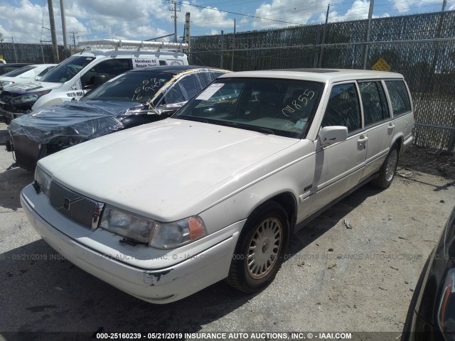 YV1KW9612S1021855 - 1995 VOLVO 960 WHITE photo 6