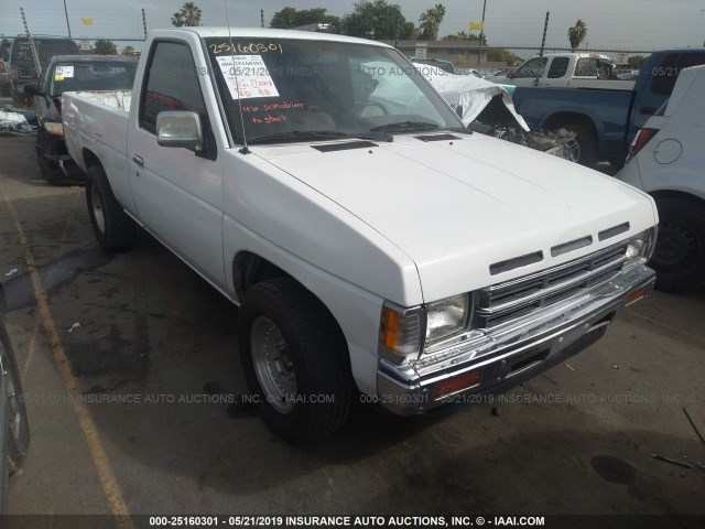 1N6SD11S7MC331274 - 1991 NISSAN TRUCK SHORT WHEELBASE WHITE photo 1