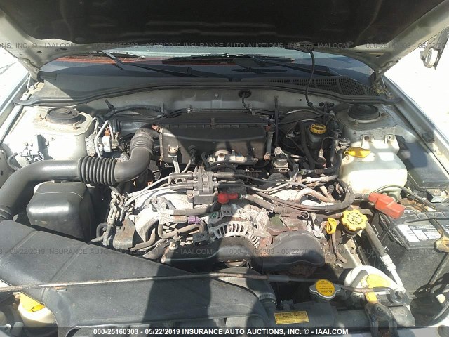 4S3BH675147643055 - 2004 SUBARU LEGACY OUTBACK AWP 银色 照片 10
