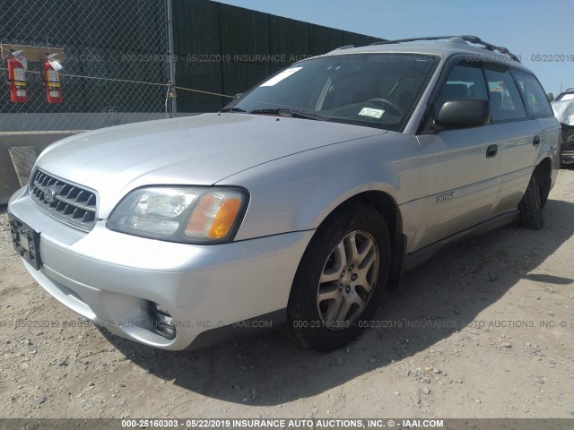 4S3BH675147643055 - 2004 SUBARU LEGACY OUTBACK AWP 银色 照片 2