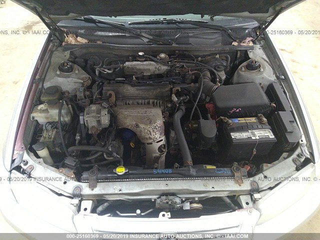 4T1BG28K21U779025 - 2001 TOYOTA CAMRY CE/LE/XLE ვერცხლისფერი ფოტო 10