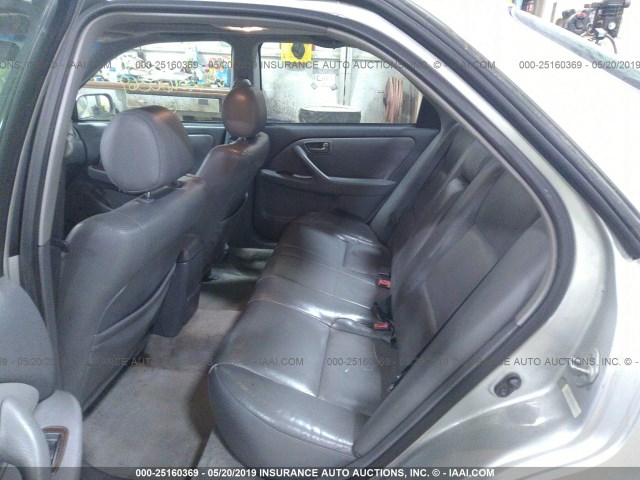 4T1BG28K21U779025 - 2001 TOYOTA CAMRY CE/LE/XLE ვერცხლისფერი ფოტო 8