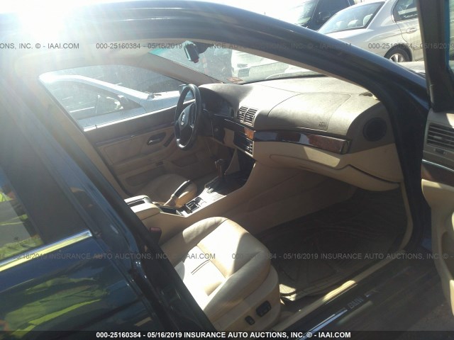 WBADT43453G024799 - 2003 BMW 525 I AUTOMATIC BLUE photo 5