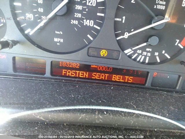 WBADT43453G024799 - 2003 BMW 525 I AUTOMATIC BLUE photo 7