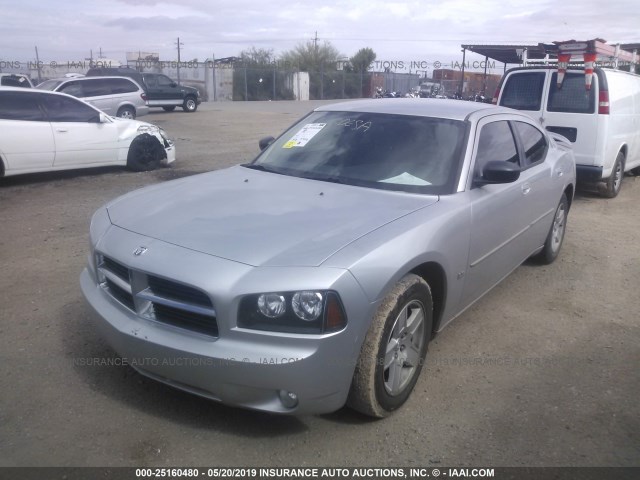 2B3KA43G06H406145 - 2006 DODGE CHARGER SE/SXT SILVER photo 2