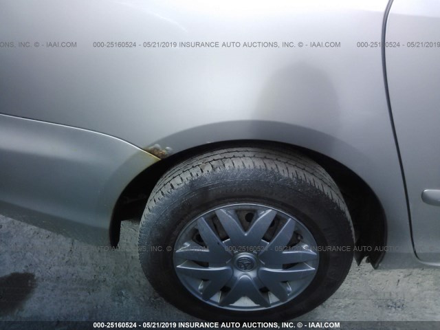 5TDZK23C87S063647 - 2007 TOYOTA SIENNA CE/LE GRAY photo 6