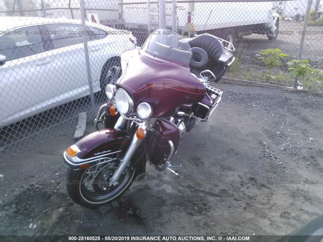 1HD1FCW122Y642646 - 2002 HARLEY-DAVIDSON FLHTCUI MAROON photo 2