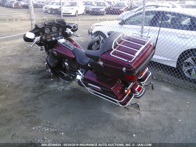 1HD1FCW122Y642646 - 2002 HARLEY-DAVIDSON FLHTCUI MAROON photo 3
