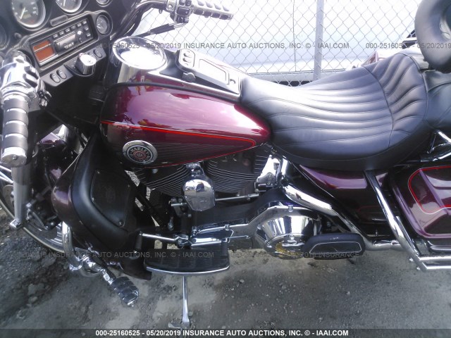 1HD1FCW122Y642646 - 2002 HARLEY-DAVIDSON FLHTCUI MAROON photo 9
