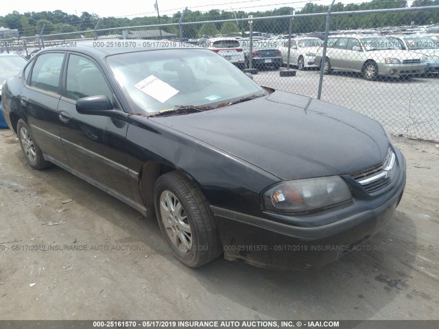 2G1WF52E959216658 - 2005 CHEVROLET IMPALA BLACK photo 6