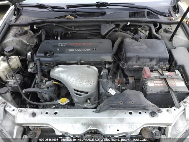 4T1BE30K04U315369 - 2004 TOYOTA CAMRY LE/XLE/SE GRAY photo 10