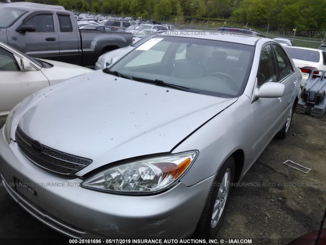 4T1BE30K04U315369 - 2004 TOYOTA CAMRY LE/XLE/SE GRAY photo 2