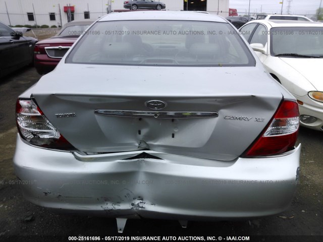 4T1BE30K04U315369 - 2004 TOYOTA CAMRY LE/XLE/SE GRAY photo 6