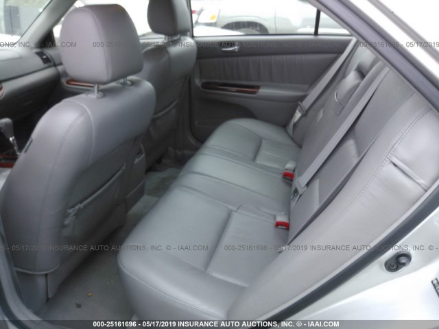 4T1BE30K04U315369 - 2004 TOYOTA CAMRY LE/XLE/SE GRAY photo 8