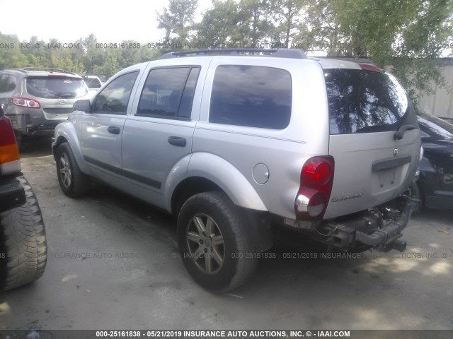 1D8HD38N85F604927 - 2005 DODGE DURANGO ST GRAY photo 3