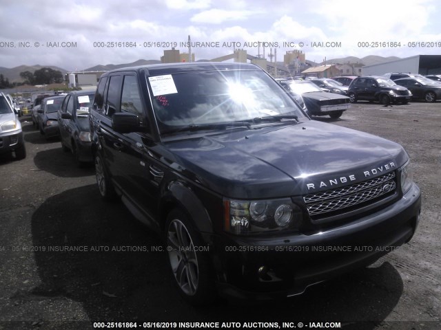 SALSH2E49CA745247 - 2012 LAND ROVER RANGE ROVER SPORT SC BLACK photo 1