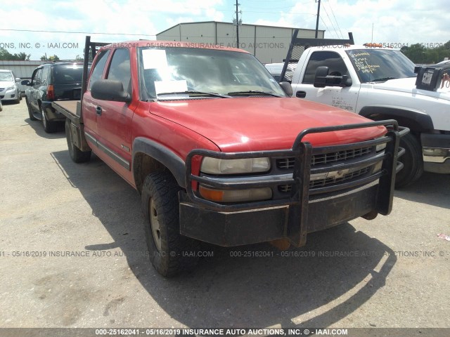 1GCGK29U7YE358799 - 2000 CHEVROLET SILVERADO K2500 RED photo 1