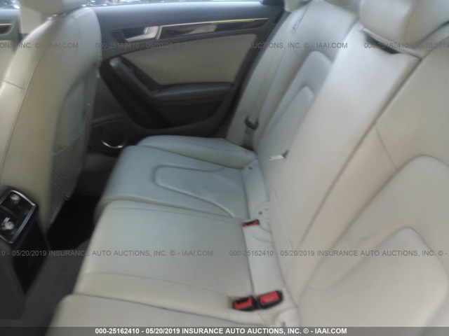 WAUMK78K39A109082 - 2009 AUDI A4 PRESTIGE GRAY photo 8