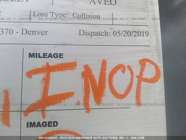 KL1TD56E99B308472 - 2009 CHEVROLET AVEO LS/LT Ақ фото 7