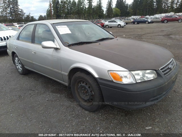 4T1BG22K41U833353 - 2001 TOYOTA CAMRY CE/LE/XLE SILVER photo 1