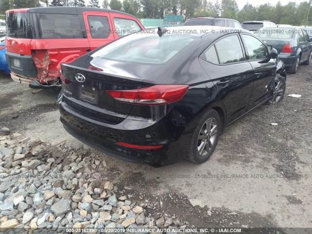 5NPD84LF6HH009012 - 2017 HYUNDAI ELANTRA SE/VALUE/LIMITED BLACK photo 4