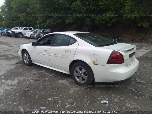 2G2WP522X51343061 - 2005 PONTIAC GRAND PRIX 白色 照片 3