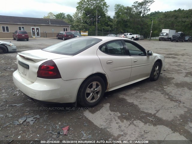 2G2WP522X51343061 - 2005 PONTIAC GRAND PRIX 白色 照片 4