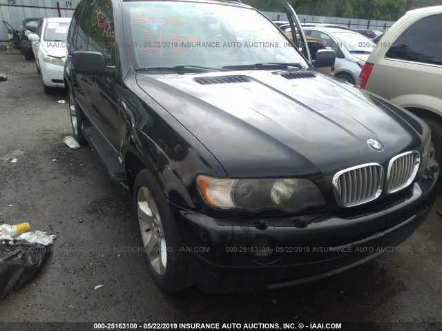 WBAFB33501LH07631 - 2001 BMW X5 4.4I BLACK photo 1