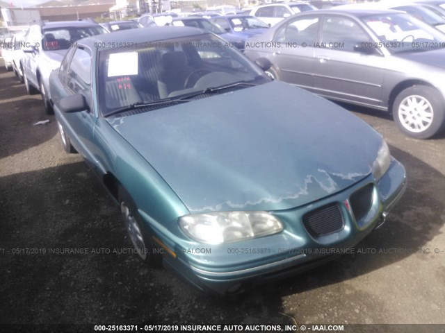 1G2NE12T0TM534962 - 1996 PONTIAC GRAND AM SE GREEN photo 1