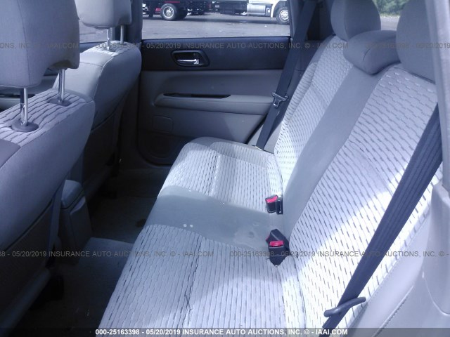 JF1SG65654H749667 - 2004 SUBARU FORESTER 2.5XS ვერცხლისფერი ფოტო 8