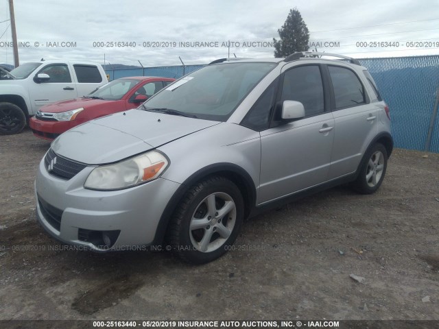 JS2YB417185103836 - 2008 SUZUKI SX4 TOURING SILVER photo 2