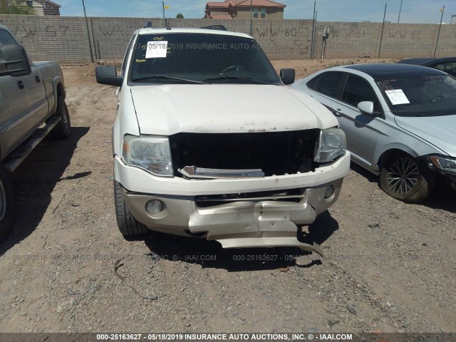 1FMFK18538LA61326 - 2008 FORD EXPEDITION EL EDDIE BAUER WHITE photo 6