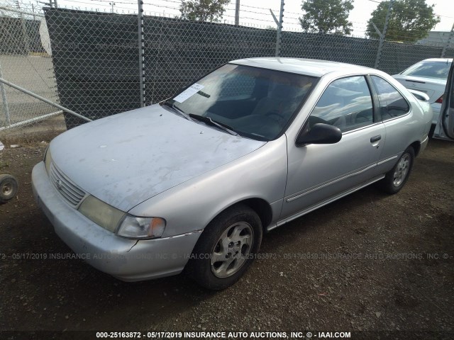 1N4AB42D5SC503973 - 1995 NISSAN 200SX SE SILVER photo 2