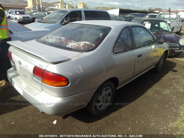 1N4AB42D5SC503973 - 1995 NISSAN 200SX SE SILVER photo 4