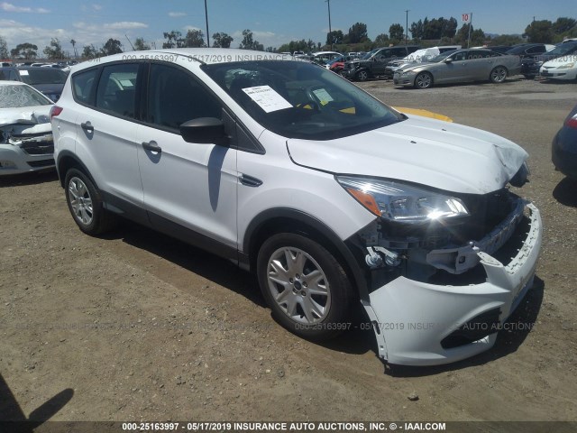 1FMCU0F71GUC80239 - 2016 FORD ESCAPE S WHITE photo 1