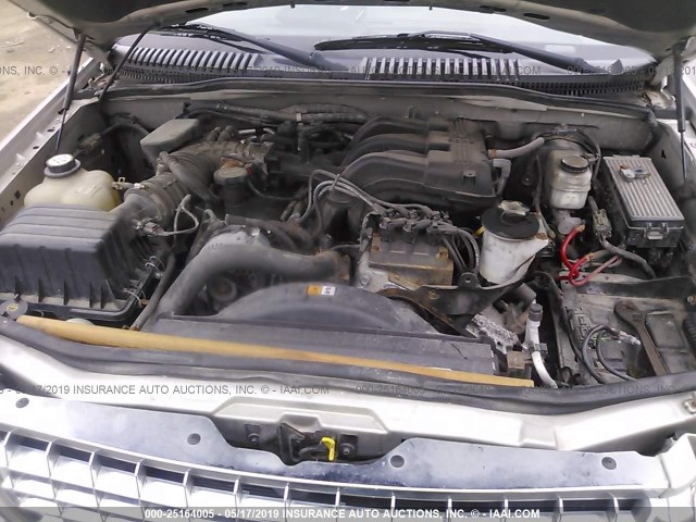 1FMZU73KX5ZA12964 - 2005 FORD EXPLORER XLT/XLT SPORT/NBX Արծաթագույն լուսանկար 10
