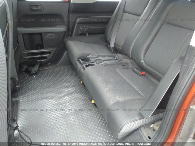 5J6YH17604L014992 - 2004 HONDA ELEMENT EX ORANGE photo 8