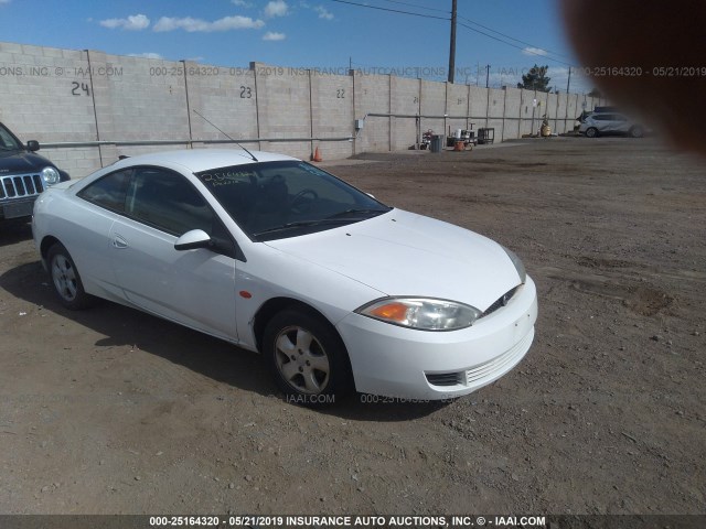 1ZWFT603315603553 - 2001 MERCURY COUGAR I4 WHITE photo 1