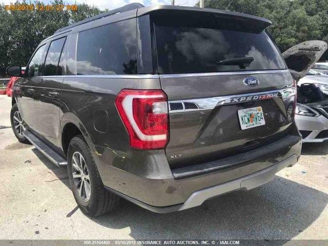 1FMJK1HTXKEA21538 - 2019 FORD EXPEDITION MAX XLT BROWN photo 15