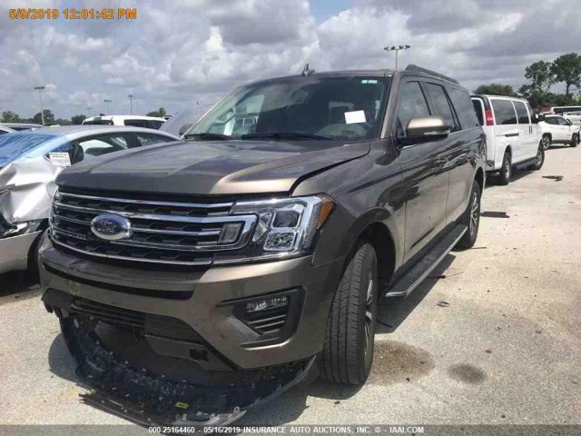 1FMJK1HTXKEA21538 - 2019 FORD EXPEDITION MAX XLT BROWN photo 16