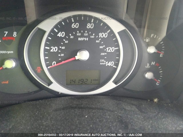 KM8JM12B36U466323 - 2006 HYUNDAI TUCSON GL SILVER photo 7