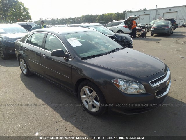 1G1ZA5E09CF386955 - 2012 CHEVROLET MALIBU LS GRAY photo 1