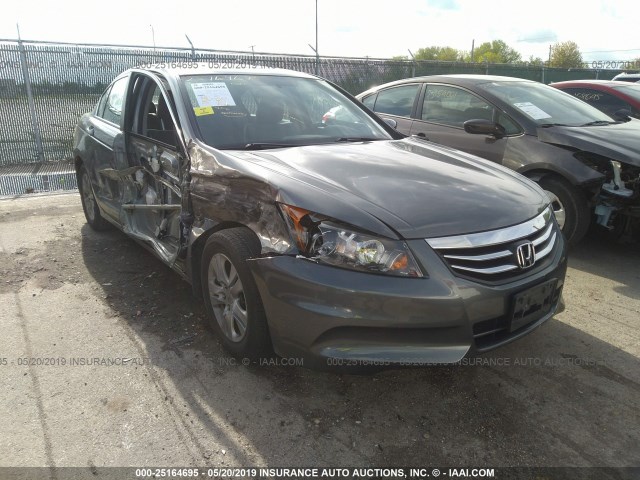 1HGCP2F42CA203678 - 2012 HONDA ACCORD LXP GRAY photo 1