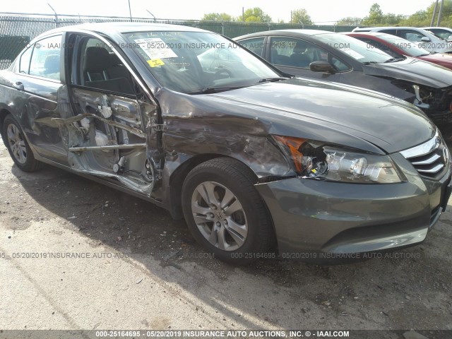 1HGCP2F42CA203678 - 2012 HONDA ACCORD LXP GRAY photo 6